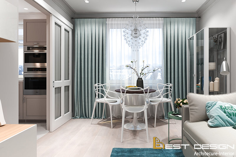 Thiết kế nội thất chung cư diện tích nhỏ đẹp nhất 2021