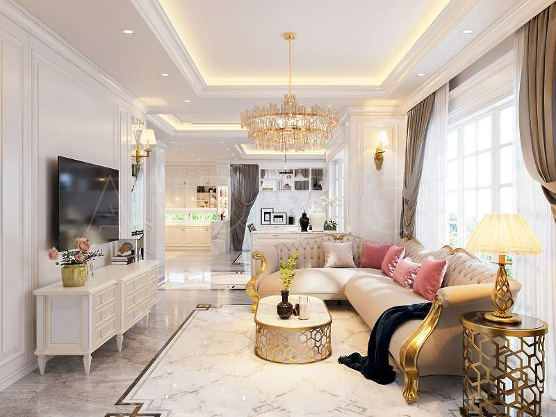 Phong cách thiết kế nội thất Cổ điển - Classic